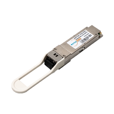 ZR4 ट्रांसीवर 100G QSFP28 80km 1310nm सिंगल 3.3V आपूर्ति वोल्टेज