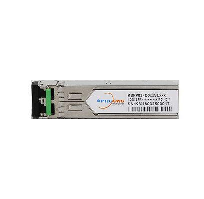 1535.04nm ऑप्टिकल DWDM ट्रांसीवर संगत 1.25G SFP मॉड्यूल