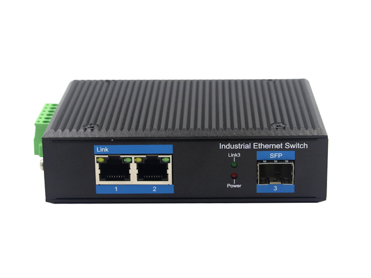 OPK-4500-1GX2GT 10/100/1000Base-TX (PoE) से 1000Base-FX इंडस्ट्रियल मीडिया कन्वर्टर