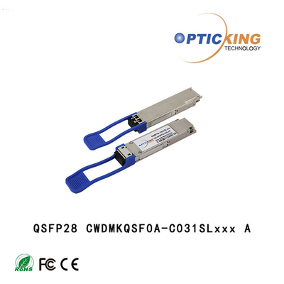 1311nm 1331nm 100G QSFP28 CWDM4 10 किमी फाइबर ऑप्टिकल मॉड्यूल
